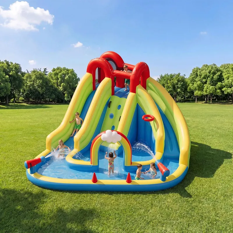 SunSwell Inflatable Water Slide for Kids Backyard